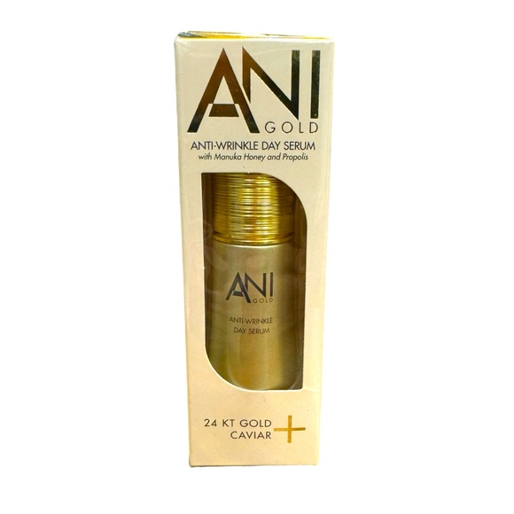ANI Gold Anti-Wrinkle Day Serum with Manuka Honey & Propolis 1 Oz Exp 7/2025 - Picture 1 of 5